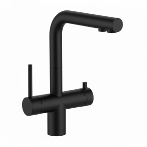 Miscelatore 5 vie nero opaco